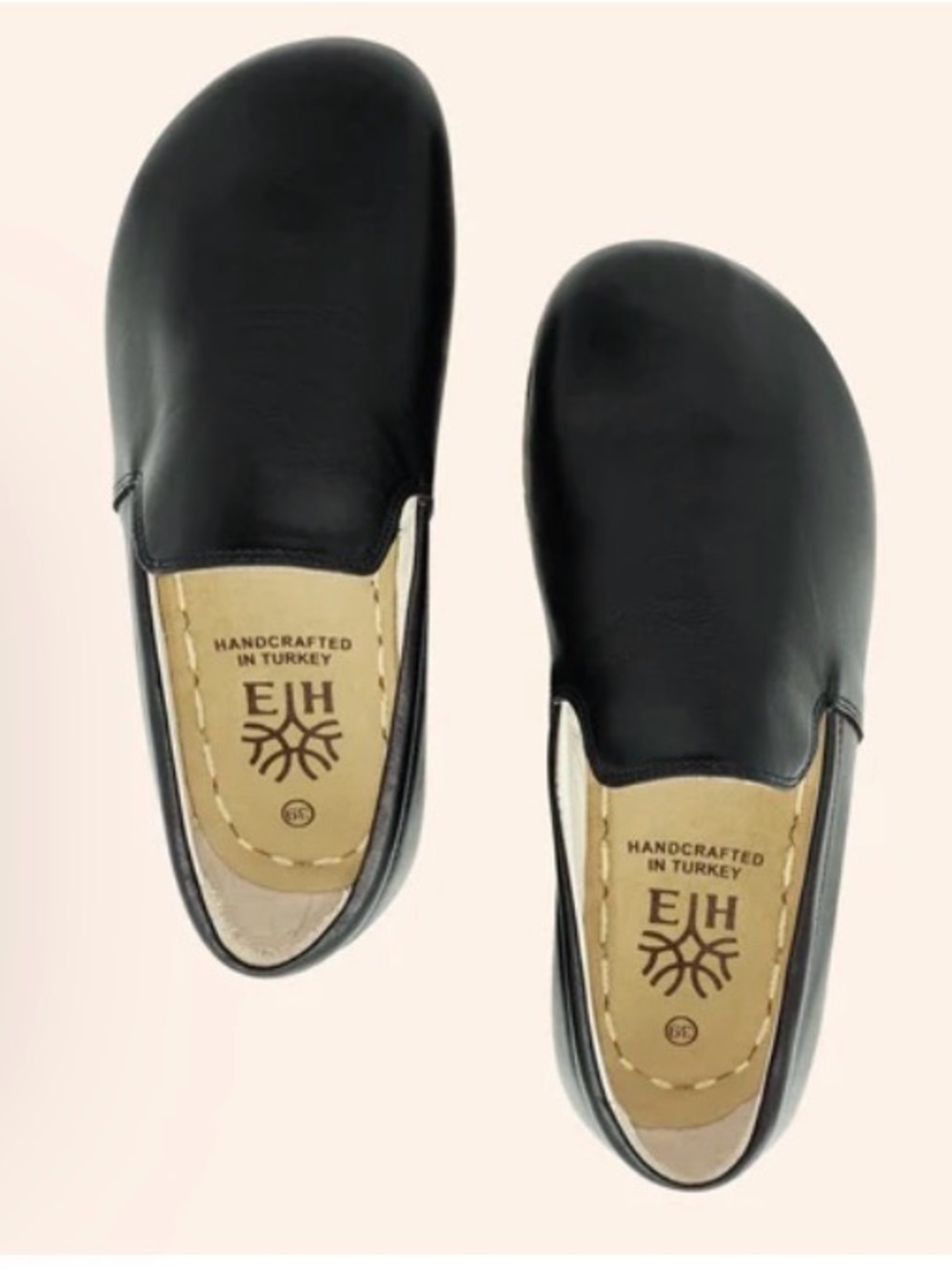 EARTHING HARMONY BAREFOOT COPPER GROUNDING EARTHING SOLES SLIP ON BLACK SZ 5.5